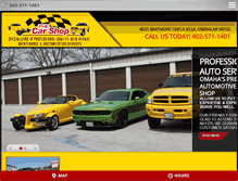 Tablet Screenshot of carshopomaha.com